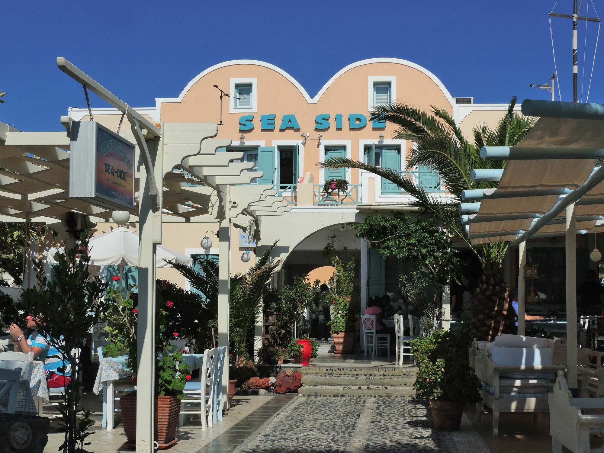 Sea Side Beach Hotel Kamári Exterior foto